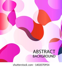 Dynamic texture background with fluid shapes modern concept - Vector