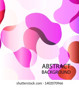 Dynamic texture background with fluid shapes modern concept - Vector