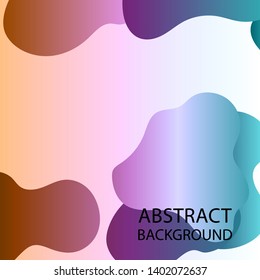 Dynamic texture background with fluid shapes modern concept - Vector