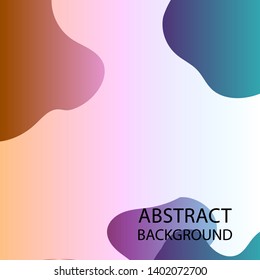 Dynamic texture background with fluid shapes modern concept - Vector