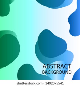 Dynamic texture background with fluid shapes modern concept - Vector
