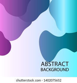 Dynamic texture background with fluid shapes modern concept - Vector