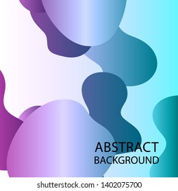 Dynamic texture background with fluid shapes modern concept - Vector