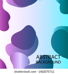 Dynamic texture background with fluid shapes modern concept - Vector