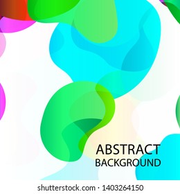 Dynamic texture background with fluid shapes modern concept - Vector