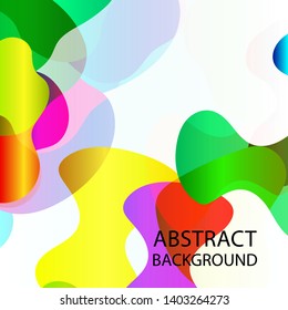 Dynamic texture background with fluid shapes modern concept - Vector