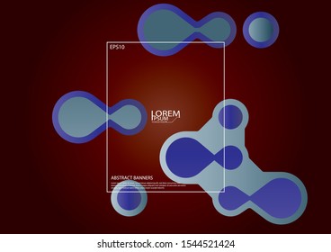 Dynamic texture background with pattern shapes modern concept. Creative geometric wallpaper. Trendy gradient shapes composition