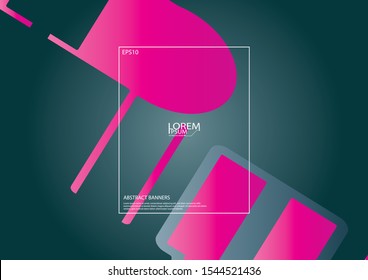 Dynamic texture background with pattern shapes modern concept. Creative geometric wallpaper. Trendy gradient shapes composition