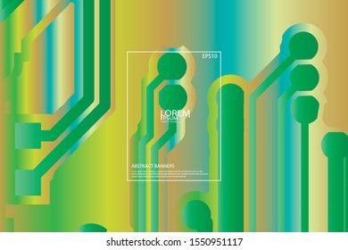 Dynamic texture background with pattern shapes modern concept. Creative geometric wallpaper. Trendy gradient shapes composition