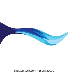 Dynamic texture blue background vector illustration