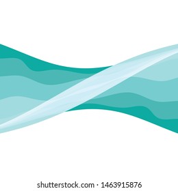 Dynamic texture wave background vector illustration