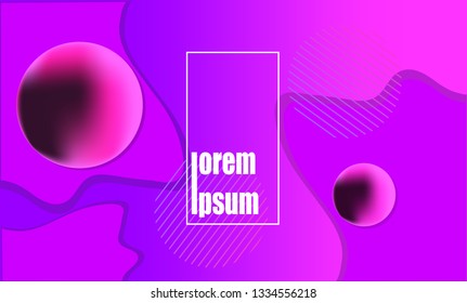 Dynamic textured background design in 3D style with purple color.Used for posters, placards, brochures, banners, web pages, headers, covers vector