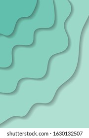 Dynamic textured background design in 3D style with pastel color. EPS10 Vector background.