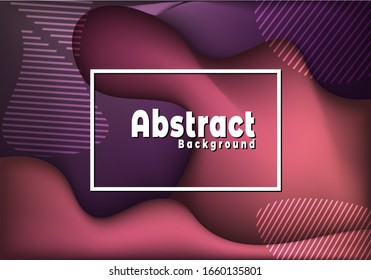 Dynamic textured background design in 3D style . EPS10 Vector background