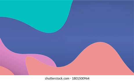 Diseño de fondo texturado dinámico en 3D . Fondo del vector EPS10.