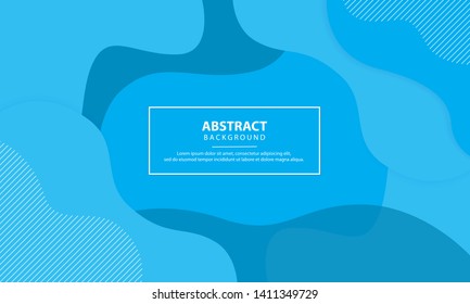 Dynamic textured background design. Abstract 3d background with blue color. Modern vector templates.
