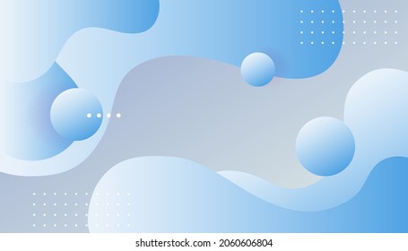 Dynamic textured background design.  Abstract liquid background with blue gradient color. Modern vector templates