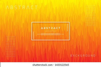 Dynamic textured background design in flat style with orange color. Trendy background with trendy gradient color composition. EPS10 Vector Illustration.