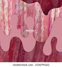 Dynamic textured background, Modern colorful fluid flow poster template. Wave liquid shape on dark color background. Art design for design project. Vector abstract gradient illustration