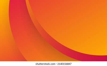 Dynamic textured background with orange color. Fluid gradient shapes composition. Futuristic design posters. Eps10 vector 