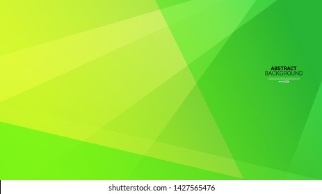 Dynamic textured green abstract background vector illustration