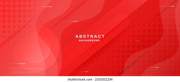 Dynamic textured red abstract background vector illustration