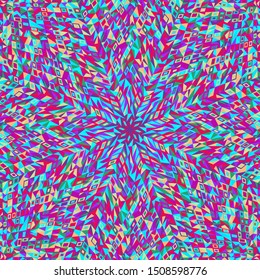 Dynamic tiled pattern background - colorful abstract vector design with geometrical shapes