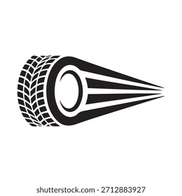 Elemento de diseño dinámico del movimiento de la velocidad del neumático