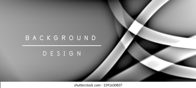 Dynamic trendy fluid color gradient abstract background with flowing wave lines. Vector Illustration For Wallpaper, Banner, Background, Card, Book Illustration, landing page, cover, placards, poster
