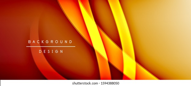 Dynamic trendy fluid color gradient abstract background with flowing wave lines. Vector Illustration For Wallpaper, Banner, Background, Card, Book Illustration, landing page, cover, placards, poster