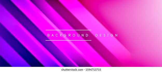 Dynamic trendy fluid color gradient abstract background with flowing wave lines. Vector Illustration For Wallpaper, Banner, Background, Card, Book Illustration, landing page, cover, placards, poster