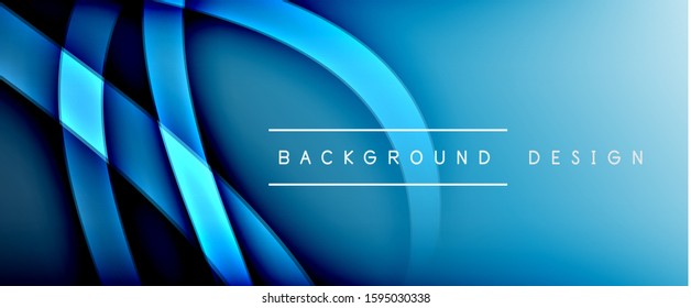 Dynamic trendy fluid color gradient abstract background with flowing wave lines. Vector Illustration For Wallpaper, Banner, Background, Card, Book Illustration, landing page, cover, placards, poster