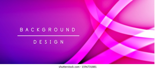 Fondo abstracto del degradado de color de fluido dinámico a la moda con líneas de onda fluidas. Ilustración vectorial para papel tapiz, cartel, fondo, tarjeta, ilustración del libro, página de inicio, portada, carteles, afiche