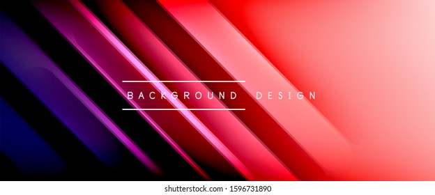 Fondo abstracto del degradado de color de fluido dinámico a la moda con líneas de onda fluidas. Ilustración vectorial para papel tapiz, cartel, fondo, tarjeta, ilustración del libro, página de inicio, portada, carteles, afiche