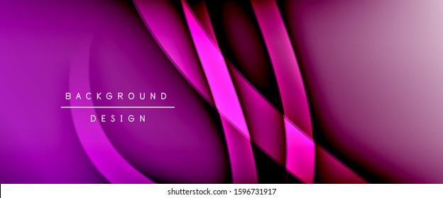 Fondo abstracto del degradado de color de fluido dinámico a la moda con líneas de onda fluidas. Ilustración vectorial para papel tapiz, cartel, fondo, tarjeta, ilustración del libro, página de inicio, portada, carteles, afiche