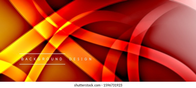 Dynamic trendy fluid color gradient abstract background with flowing wave lines. Vector Illustration For Wallpaper, Banner, Background, Card, Book Illustration, landing page, cover, placards, poster