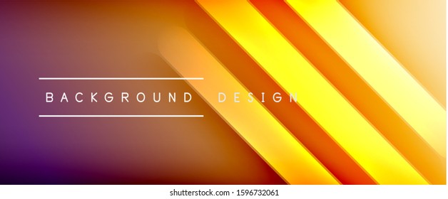 Dynamic trendy fluid color gradient abstract background with flowing wave lines. Vector Illustration For Wallpaper, Banner, Background, Card, Book Illustration, landing page, cover, placards, poster