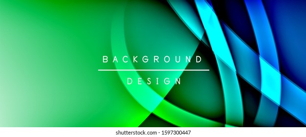Dynamic trendy fluid color gradient abstract background with flowing wave lines. Vector Illustration For Wallpaper, Banner, Background, Card, Book Illustration, landing page, cover, placards, poster