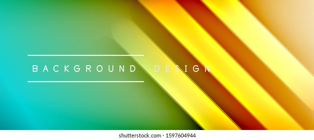 Dynamic trendy fluid color gradient abstract background with flowing wave lines. Vector Illustration For Wallpaper, Banner, Background, Card, Book Illustration, landing page, cover, placards, poster