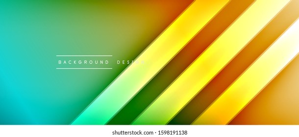 Dynamic trendy fluid color gradient abstract background with flowing wave lines. Vector Illustration For Wallpaper, Banner, Background, Card, Book Illustration, landing page, cover, placards, poster