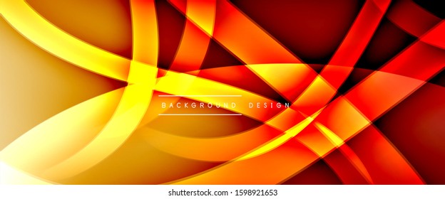Dynamic trendy fluid color gradient abstract background with flowing wave lines. Vector Illustration For Wallpaper, Banner, Background, Card, Book Illustration, landing page, cover, placards, poster