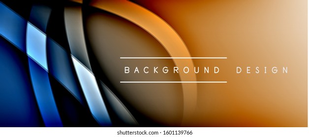 Dynamic trendy fluid color gradient abstract background with flowing wave lines. Vector Illustration For Wallpaper, Banner, Background, Card, Book Illustration, landing page, cover, placards, poster