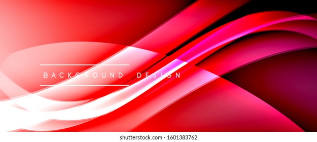 Fondo abstracto del degradado de color de fluido dinámico a la moda con líneas de onda fluidas. Ilustración vectorial para papel tapiz, cartel, fondo, tarjeta, ilustración del libro, página de inicio, portada, carteles, afiche