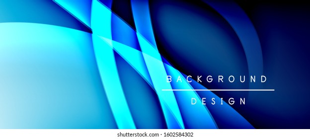 Dynamic trendy fluid color gradient abstract background with flowing wave lines. Vector Illustration For Wallpaper, Banner, Background, Card, Book Illustration, landing page, cover, placards, poster