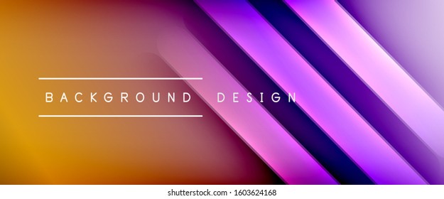 Dynamic trendy fluid color gradient abstract background with flowing wave lines. Vector Illustration For Wallpaper, Banner, Background, Card, Book Illustration, landing page, cover, placards, poster
