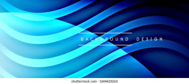 Dynamic trendy fluid color gradient abstract background with flowing wave lines. Vector Illustration For Wallpaper, Banner, Background, Card, Book Illustration, landing page, cover, placards, poster