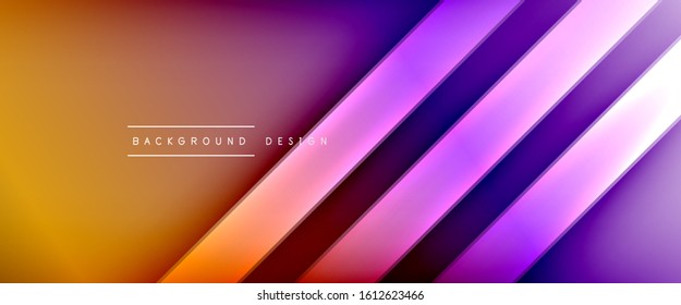 Dynamic trendy fluid color gradient abstract background with flowing wave lines. Vector Illustration For Wallpaper, Banner, Background, Card, Book Illustration, landing page, cover, placards, poster