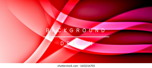 Dynamic trendy fluid color gradient abstract background with flowing wave lines. Vector Illustration For Wallpaper, Banner, Background, Card, Book Illustration, landing page, cover, placards, poster