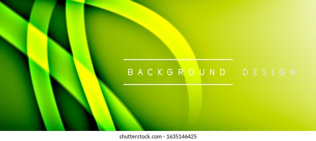 Dynamic trendy fluid color gradient abstract background with flowing wave lines. Vector Illustration For Wallpaper, Banner, Background, Card, Book Illustration, landing page, cover, placards, poster