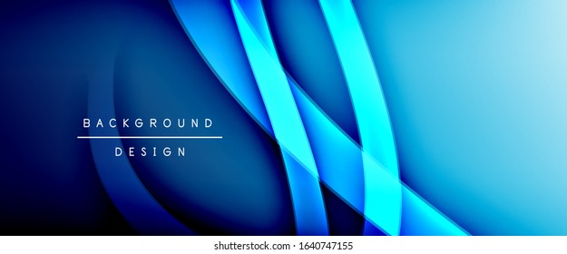 Dynamic trendy fluid color gradient abstract background with flowing wave lines. Vector Illustration For Wallpaper, Banner, Background, Card, Book Illustration, landing page, cover, placards, poster
